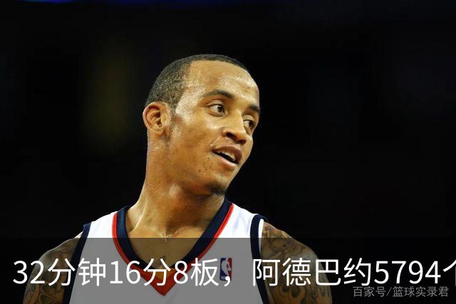 32分钟16分8板，阿德巴约5794个篮板登顶热火队史